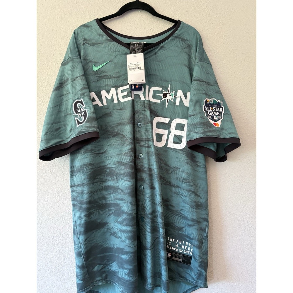 Seattle Mariners All Star Game 2023 Jersey George Kirby XXL (52)
